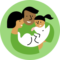 Family icon representing trust and experience